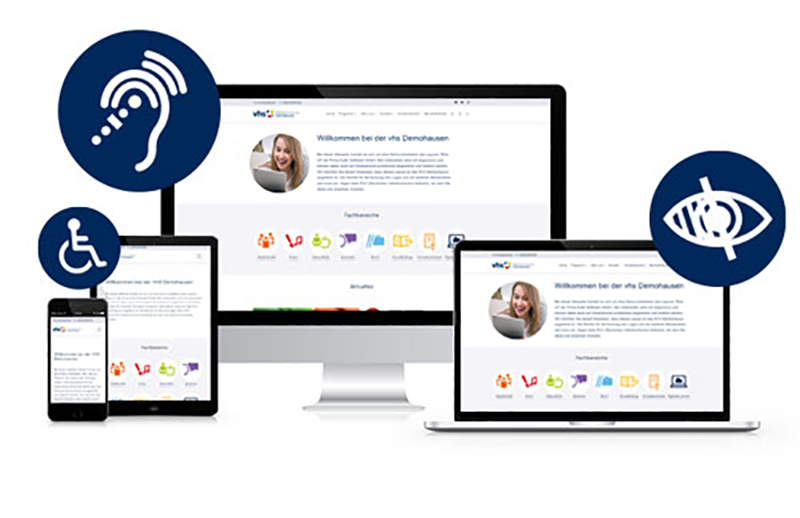 Barrierefreie Webseite "Elbe 2.0" Kufer responsive