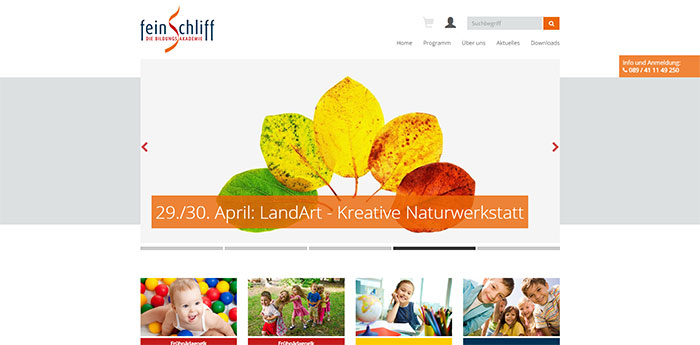 Feinschliff Akademie Webseite Kufer