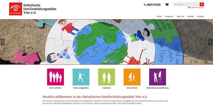 Kath. FaBi Trier Webseite Kufer