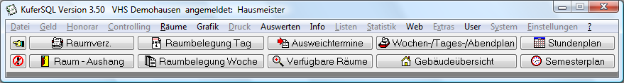 Benutzer HM für Hausmeister KuferSQL